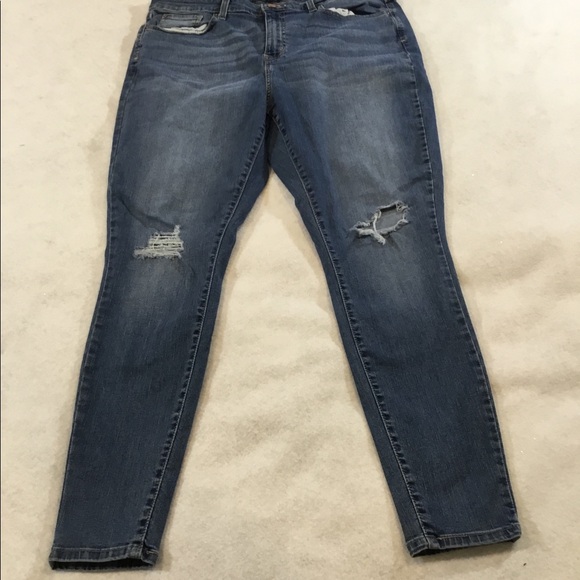 Levis Women’s highrise superskinny SZ18 - Picture 1 of 9